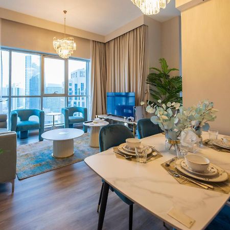 First Class 2Br With Burj Khalifa & Downtown View Dubái Exterior foto