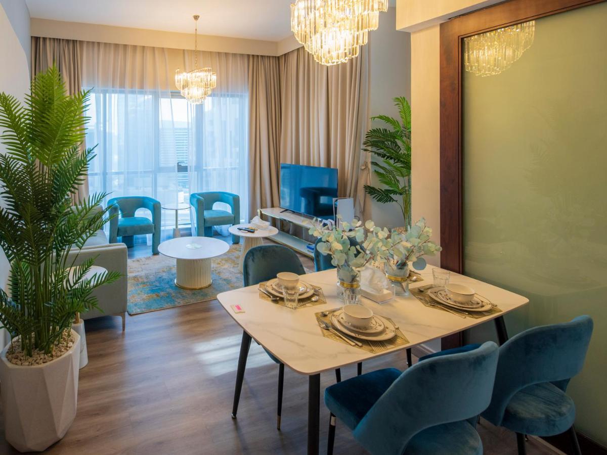 First Class 2Br With Burj Khalifa & Downtown View Dubái Exterior foto